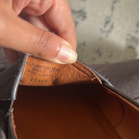 Mens Frye black loafer - Picture 5 of 6